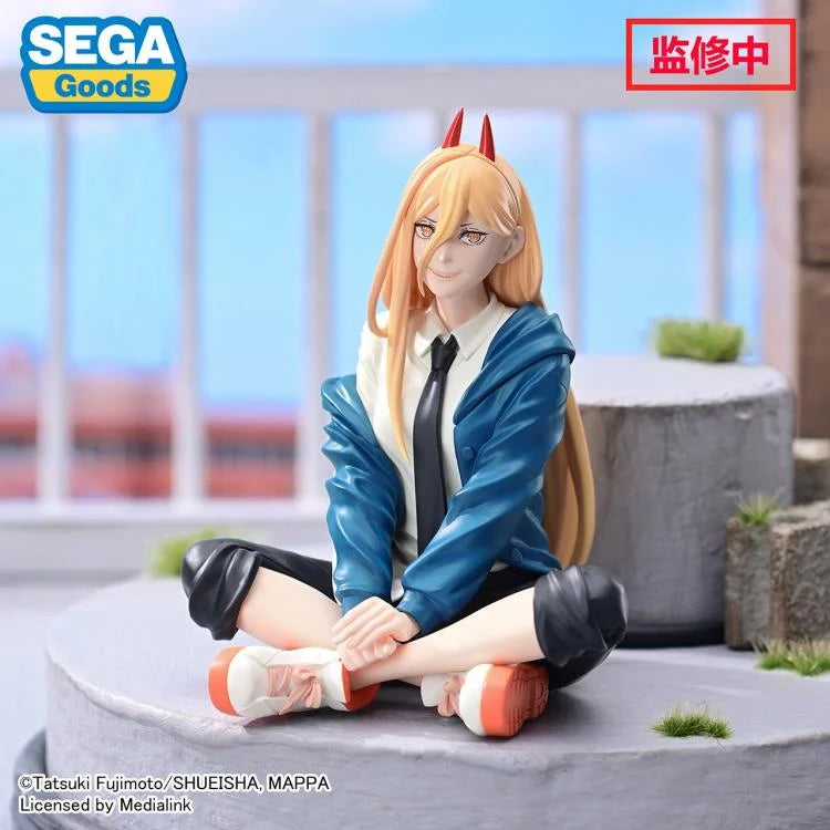 Sega Chainsaw Man Power Premium Perching Figure