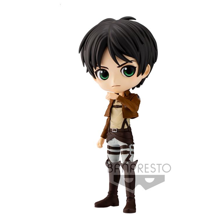 BANDAI BANPRESTO Attack on Titan Q Posket Eren Yeager (Ver.A) FIGURE