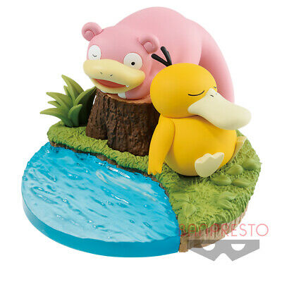Banpresto Pokemon Relax Time Psyduck & Slowpoke Figure