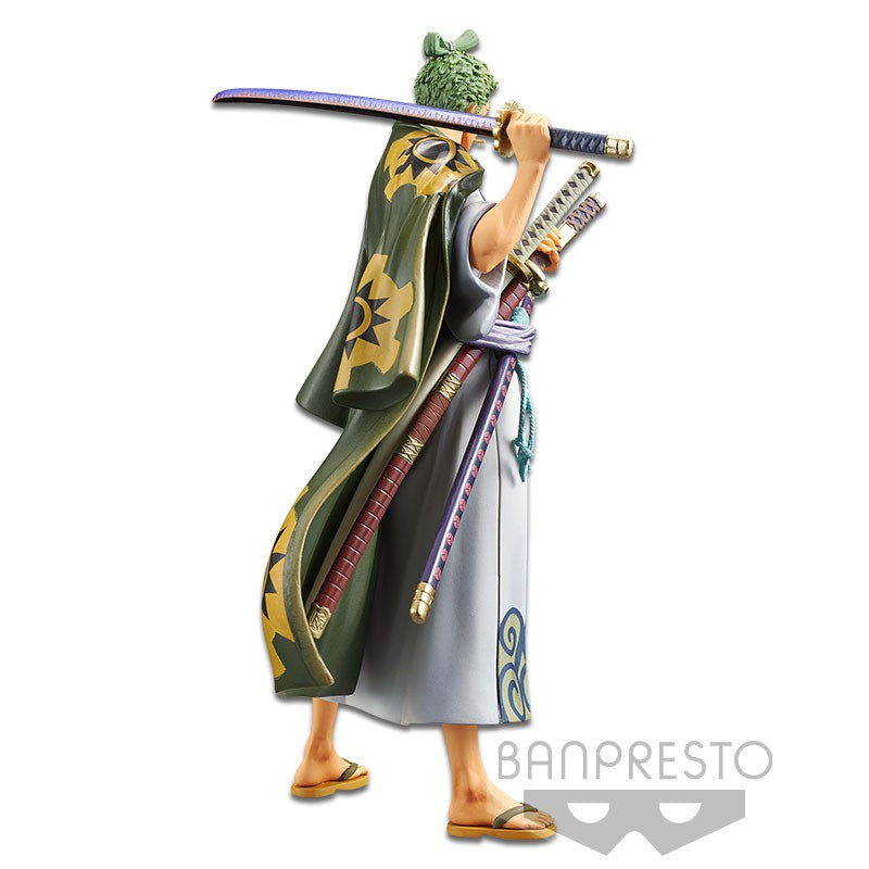 ONE PIECE - RORONOA ZORO DXF THE GRANDLINE MEN WANOKUNI VOL.2 FIGURE