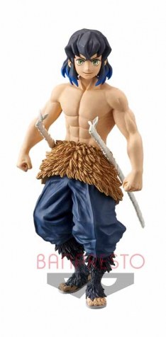 Banpresto Demon Slayer - kizuna no Sou-Hachi no kata Tsuyuri Kanao or Inosuke figure
