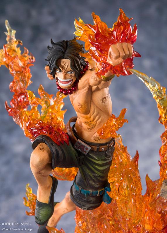 Figuarts Zero ONE PIECE  Portgas D Ace Commander of the Whitebeard 2nd Division Figure