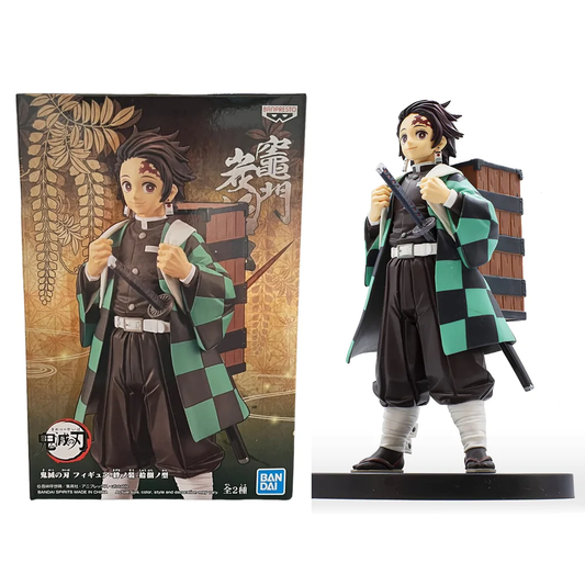 BANDAI BANPRESTO Demon Slayer:  (B)  Kimetsu no Yaiba Figure Vol.18 Tanjiro Kamado TYPE B