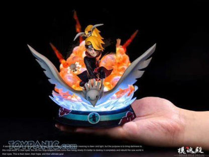 Pre-Order GK Garage Kit Resin Figure MHD Studio Naruto Deidara wcf Size Resin Painted Statue