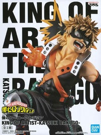 BANDAI Banpresto My Hero Academia - King Of Artist Katsuki Bakugo Figure