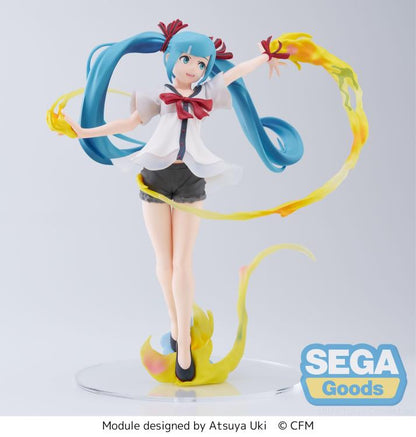 Sega Hatsune Miku: Project Diva Mega 39's FiGURiZM Hatsune Miku (Shiny T.R. Ver.) Figure