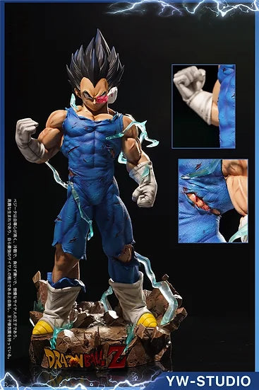 Pre-Order GK Garage Kit Resin Figure Dragon Ball Z – Vegeta SSJ | 1:4 Resin Statue | von YW-Studio