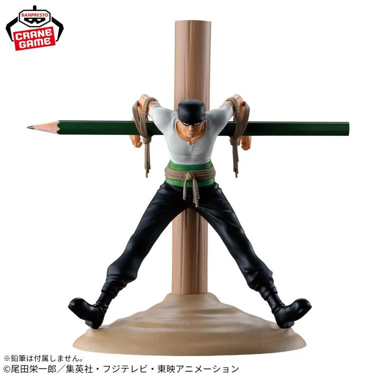 Bandai One Piece FigLife! Pirate Hunter Zoro Figure