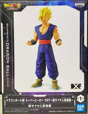 BANDAI BANPRESTO Dragon Ball Super: Super Hero DXF Super Saiyan Gohan FIGURE