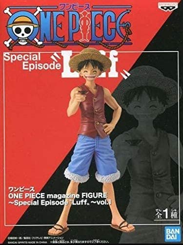 ONE PIECE ONE PIECE  Banpresto ～Special Episode〝LUFF〟～vol.1 magazine FIGURE  (collectable and very rare on the market)
