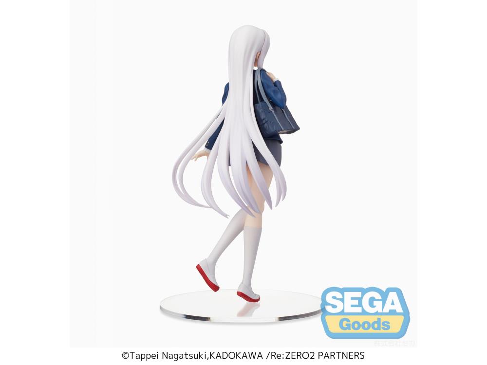 sega Re:Zero Starting Life in Another World Echidna (Uniform Ver.) Super Premium Figure