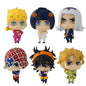 6pcs/set JOJO's Bizarre Adventure Giorno Giovanna Bruno Bucciarati Pvc Figure