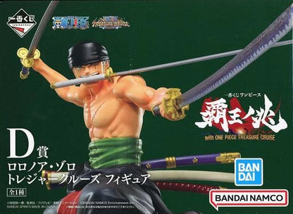 Roronoa Zoro One Piece Ichiban Kuji Hao No Kizashi With One Piece Treasure Treasure Cruise Figure Prize D