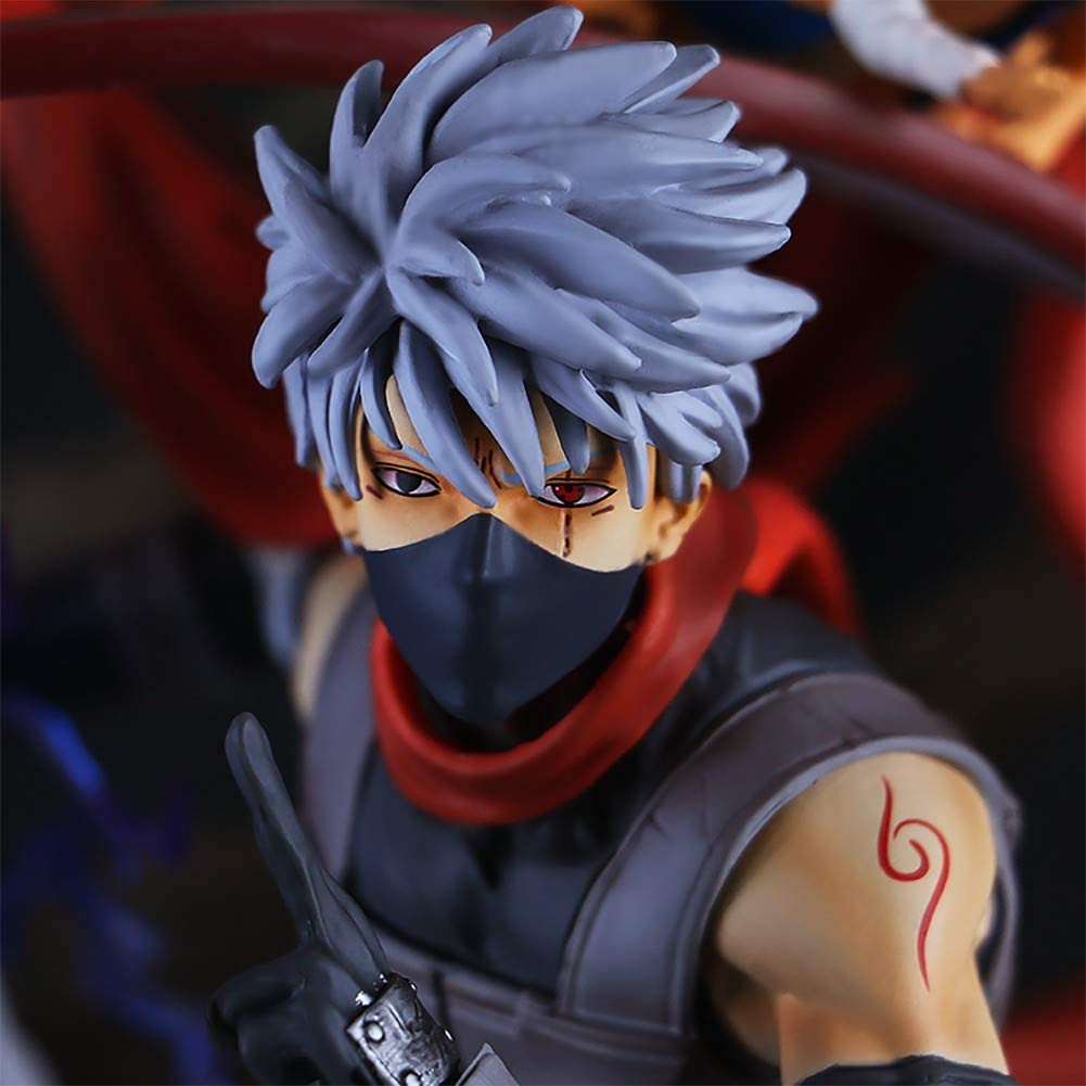 GK Figure Naruto Kakashi Anbu Raeche Sharonyan Ninja Dog Super Large Statue Limited Edition Model Decoration