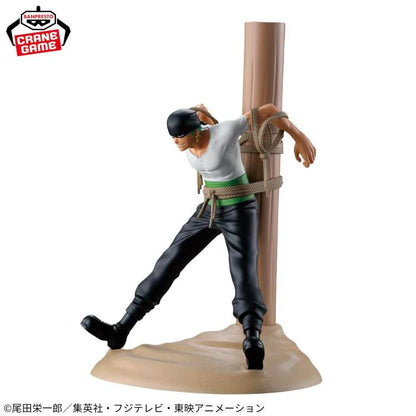 Bandai One Piece FigLife! Pirate Hunter Zoro Figure