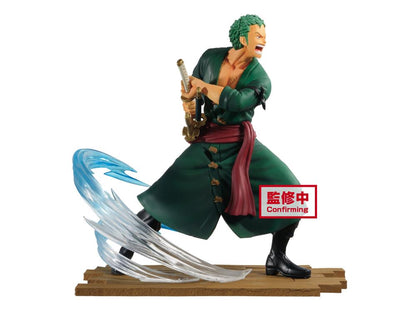 ONE PIECE BANPRESTO Log File Selection Vol.1 Roronoa Zoro Figure