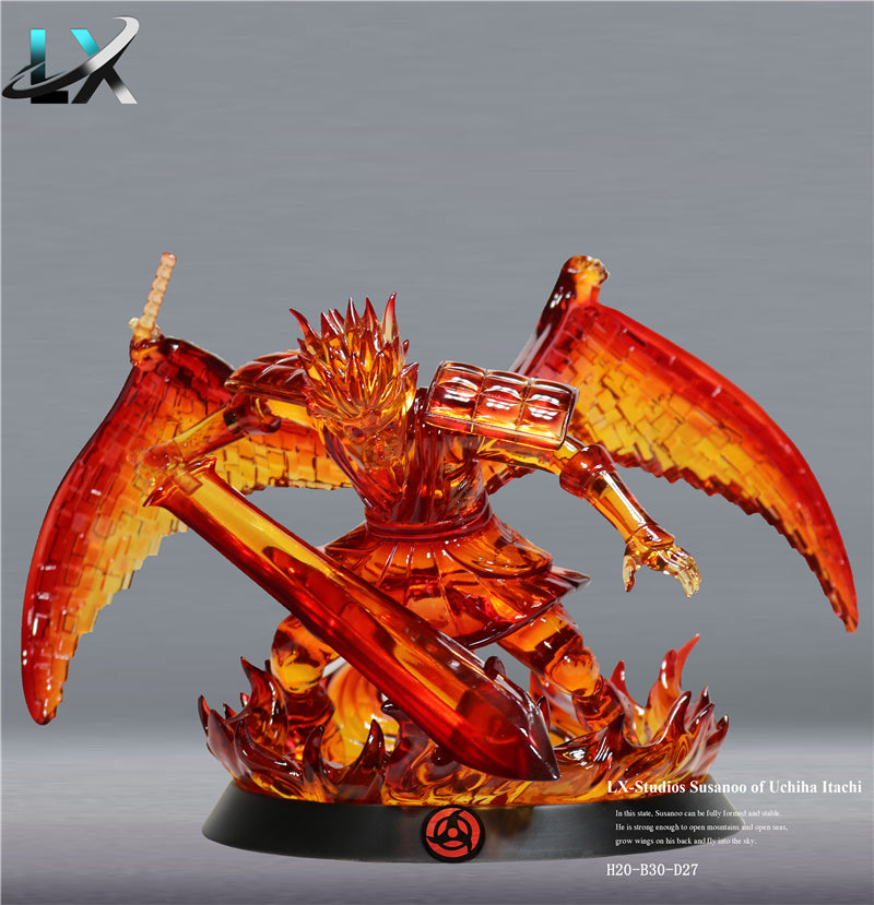 GK Figure Naruto LX Itachi Susanoo GK handmade model