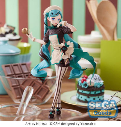 SEGA Vocaloid Luminasta Hatsune Miku (Bitter Patissier) Figure