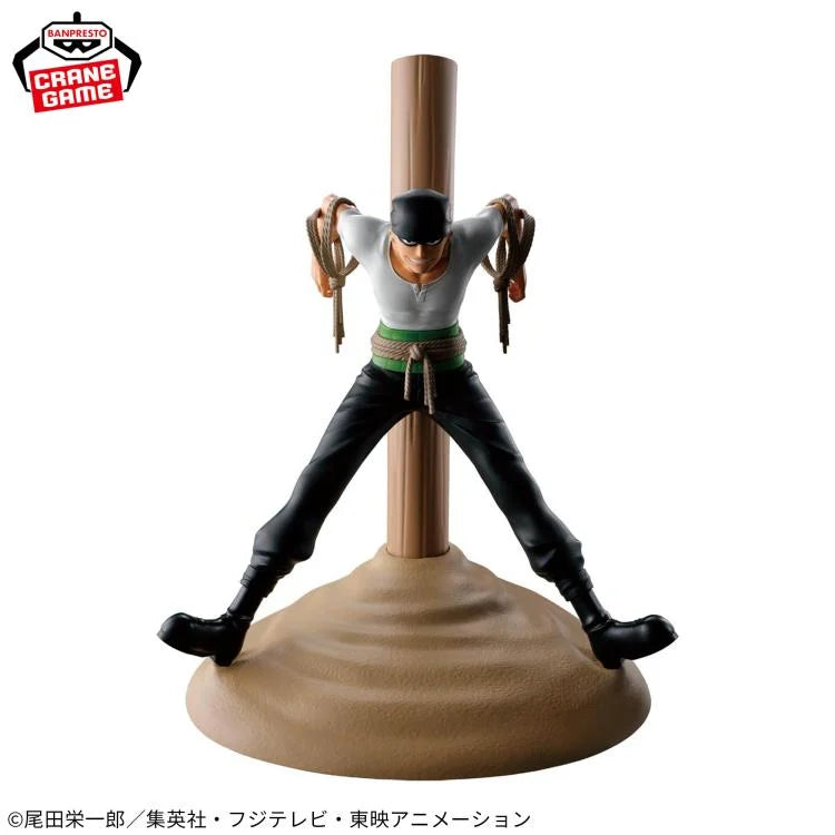 Bandai One Piece FigLife! Pirate Hunter Zoro Figure