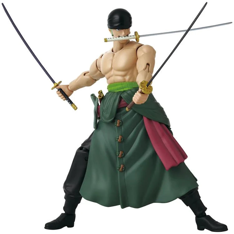 [PRE ORDER] One Piece Anime Heroes Roronoa Zoro (Three Sword Style) Mega Action Figure