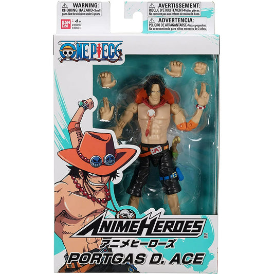 [PRE ORDER] Portgas D. Ace - One Piece Anime Heroes Action Figure