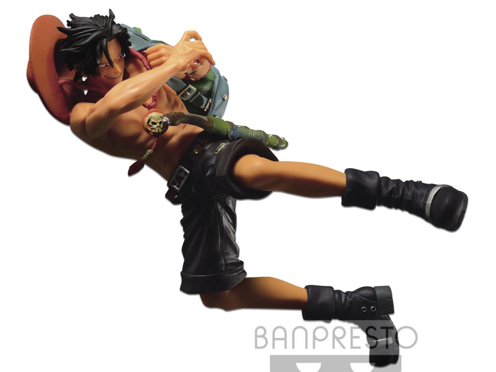 Banpresto One Piece Scultures Big World Figure Colosseum 4 Vol.7 Portgas D. Ace  (collectable and very rare on the market)
