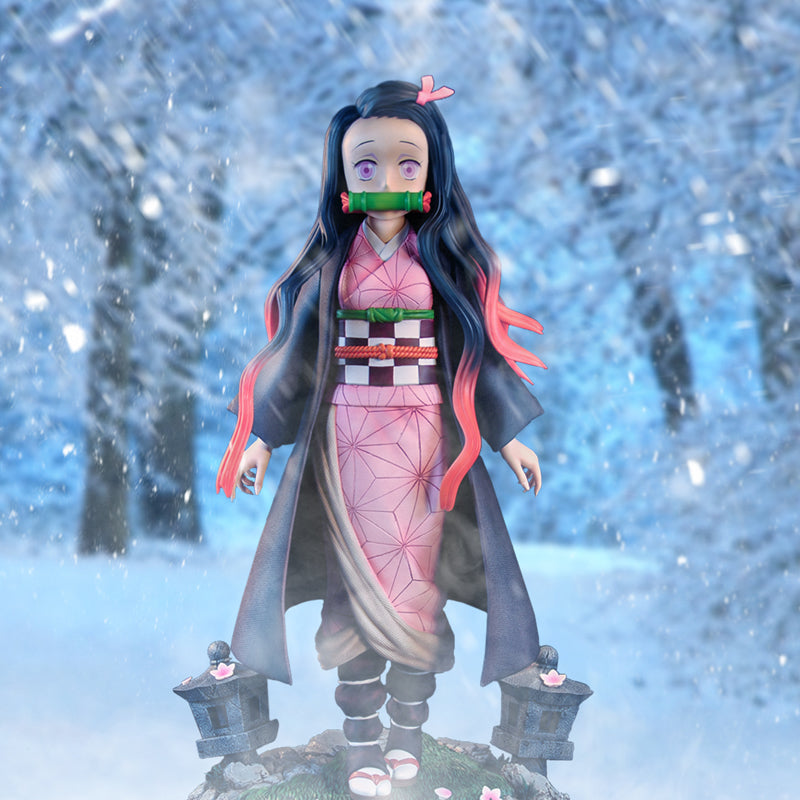 Pre-Order GK Garage Kit Resin Figure ALL STAR Studio Demon Slayer 1/3 Kamado Nezuko GK Collector Resin Model Statue