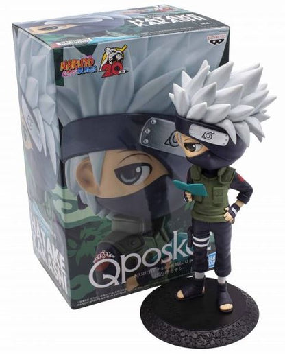 BANDAI BANPRESTO Naruto Shippuden Q Posket Hatake Kakashi Version A FIGURE