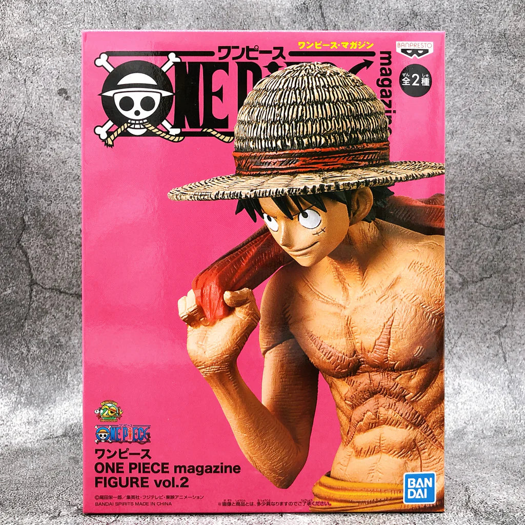 BANDAI BANPRESTO One Piece Magazine Vol.2 Monkey D. Luffy FIGURE