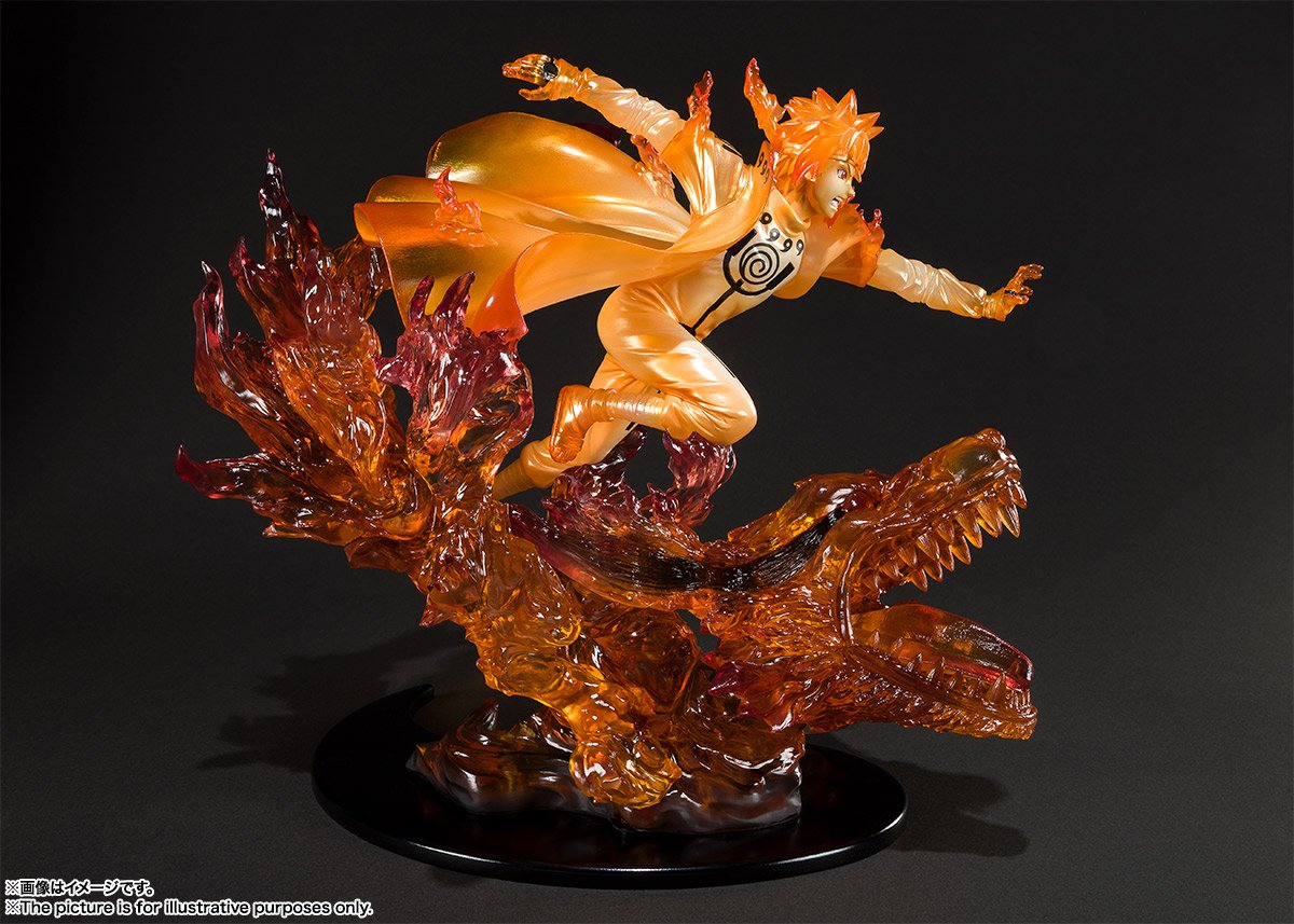 Figuarts ZERO Naruto Namikaze Minato Kurama Kizuna Bond Relation Figure