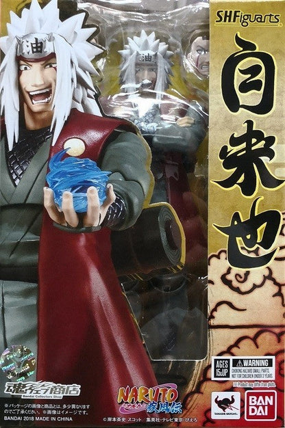 Bandai Tamashii Nations SH Figuarts Naruto Shippuden Jiraiya Action Figure