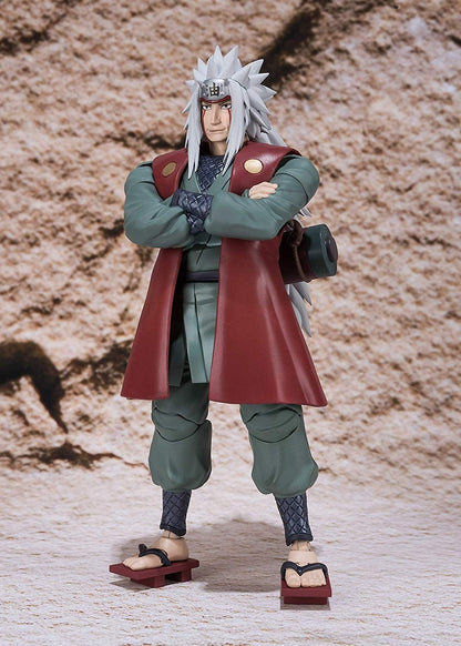 Bandai Tamashii Nations SH Figuarts Naruto Shippuden Jiraiya Action Figure