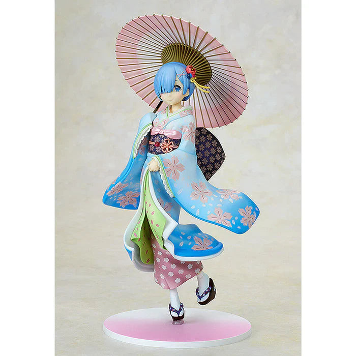 GOOD SMILE COMPANY  Re:Zero Starting Life in Another World Rem (Ukiyo-e Cherry Blossom Ver.) 1/8 Scale Figure