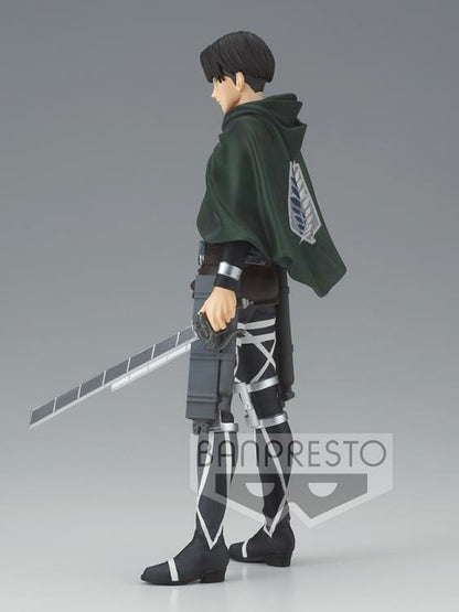 BANDAI BANPRESTO Attack on Titan The Final Season Levi Special Figure