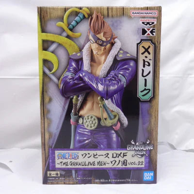 BANDAI BANPRESTO One Piece DXF The Grandline Men Vol.22 X Drake FIGURE