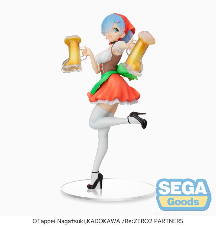 SEGA - Re:Zero Starting Life in Another World Rem Oktoberfest Ver. Super Premium Figure