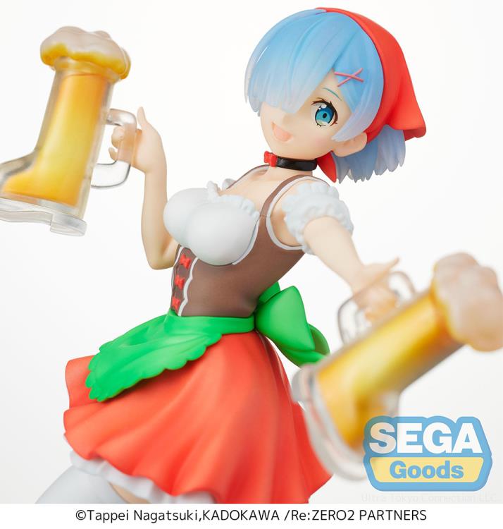 SEGA - Re:Zero Starting Life in Another World Rem Oktoberfest Ver. Super Premium Figure