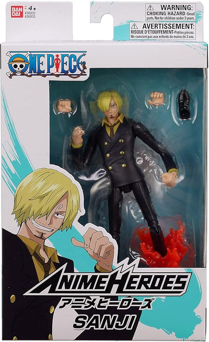 [PRE ORDER] Sanji - One Piece Anime Heroes Action Figure
