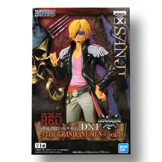 BANDAI BANPRESTO One Piece Film: Red DXF The Grandline Men Vol.4 Sanji Figure