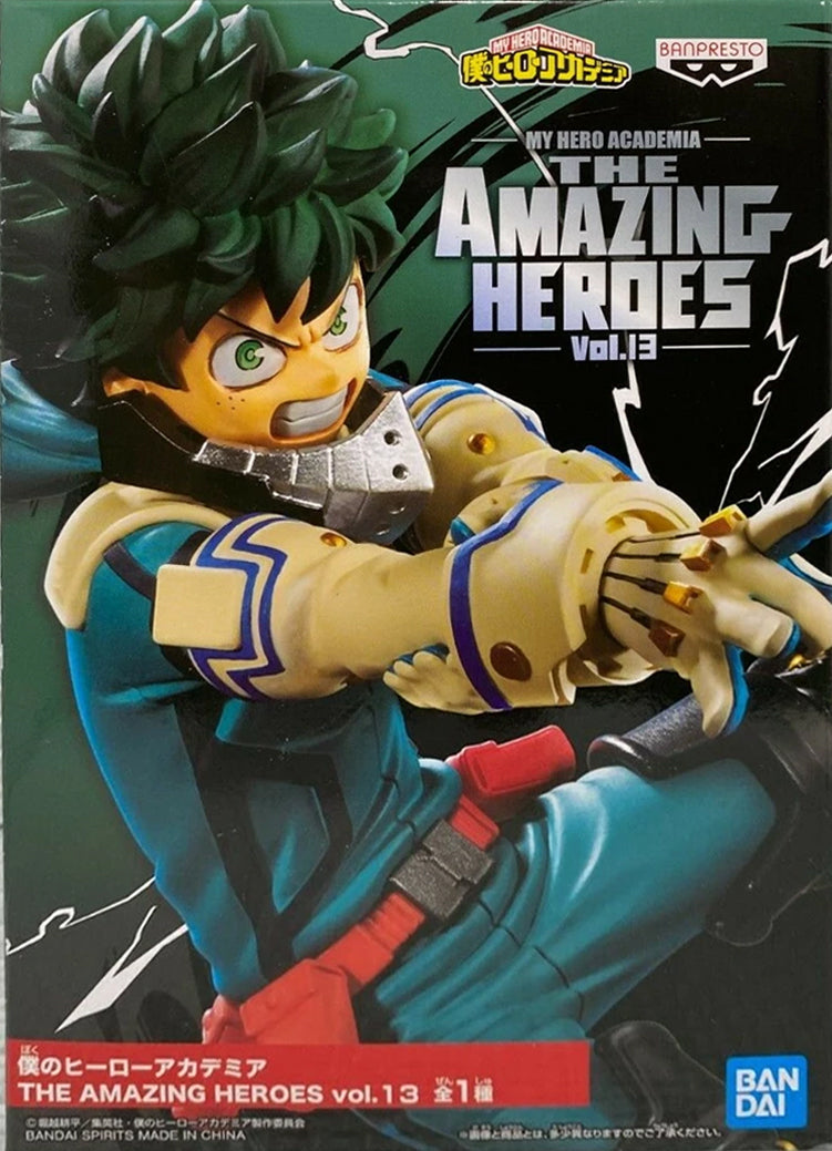 Bandai Banpresto My Hero Academia The Amazing Heroes Vol.13 Midoriya Izuku Figure