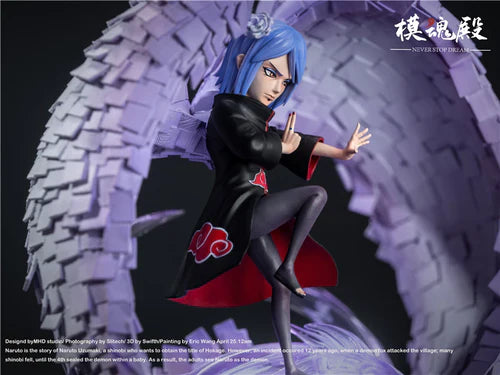 Pre-Order GK Garage Kit Resin Figure WCF Scale Akatsuki 002 - Konan - Naruto - MHD Studios