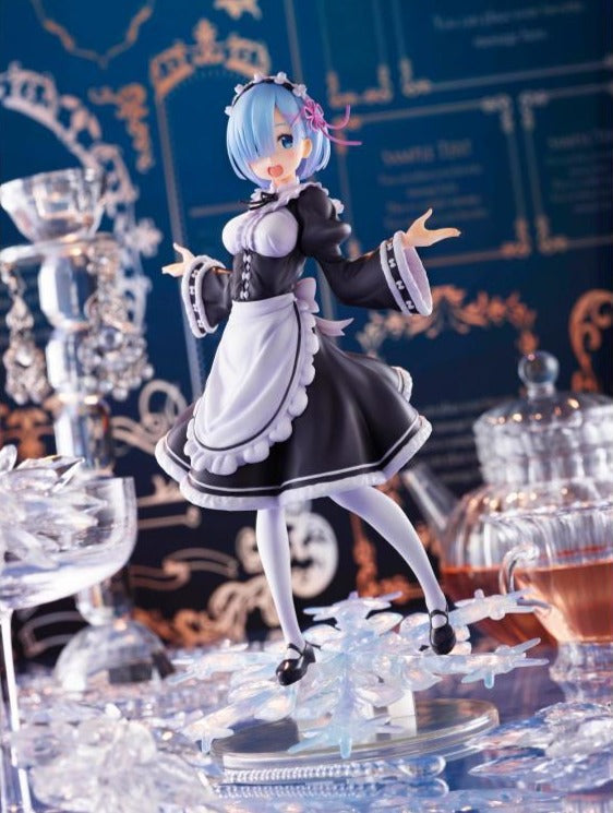 Re:Zero Rem AMP Maid Image Ver. Figure (Winter Version)