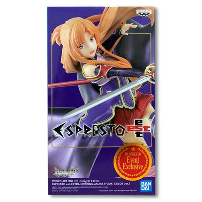 BANDAI Banpresto Sword Art Online -Integral Factor- Espresto Est Asuna Tuuki Color Ver. Figure