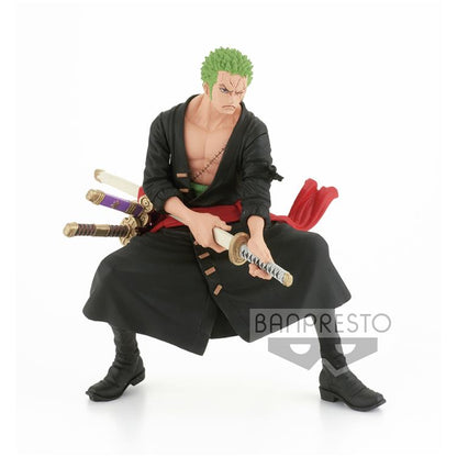 BANDAI BANPRESTO One Piece King of Artist Roronoa Zoro (Wano Country) figure