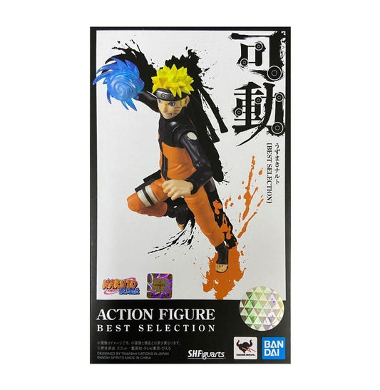 BANDAI Naruto: Shippuden S.H.Figuarts Naruto Uzumaki (Best Selection New Packaging Ver.)