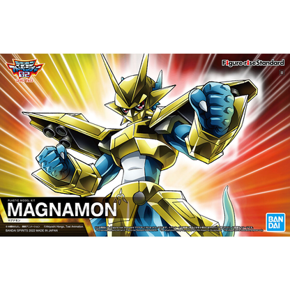 Bandai Figure-rise Standard Digimon Magnamon Model Kit Anime figure