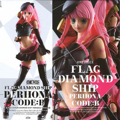 BANDAI BANPRESTO Figure One Piece: “Flag Diamond Ship” Perhona (Code: B)