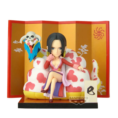 One Piece WCF Log Stories Boa Hancock & Salome Figure