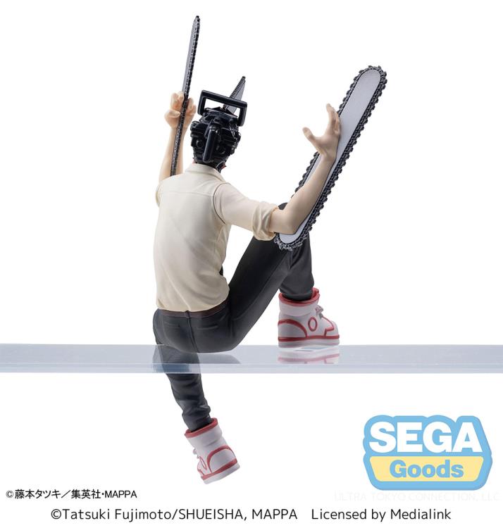 Sega Chainsaw Man Denji as Chainsaw Man Premium Perching Figure