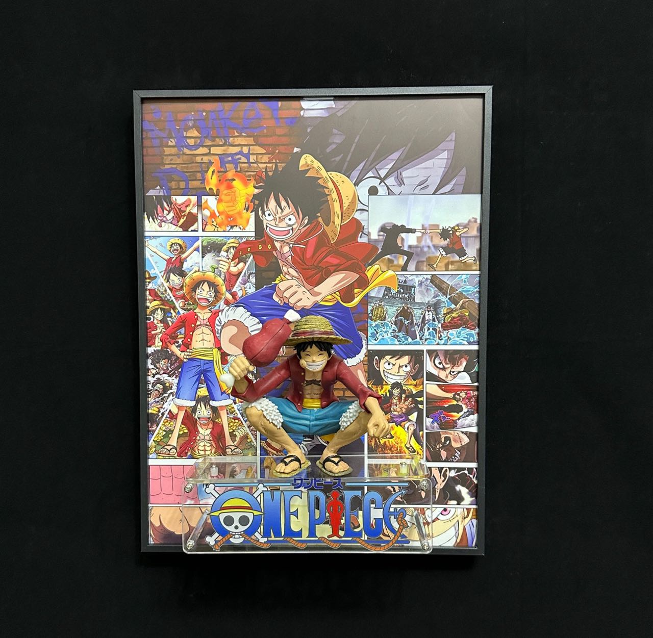 One piece 3D Anime Art Sculpture